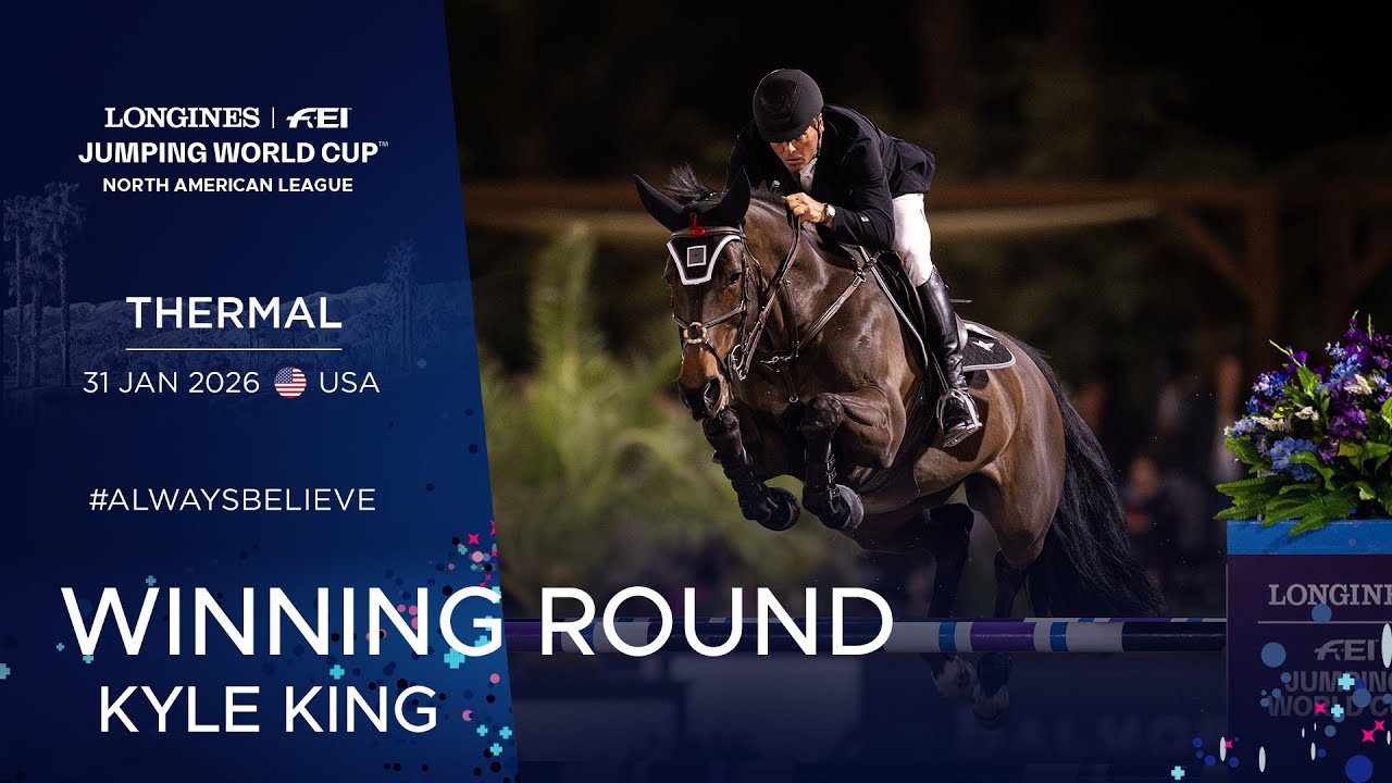 This was a night Kyle King won’t ever forget! 🤩 | Longines FEI Jumping World Cup™ Thermal 2026