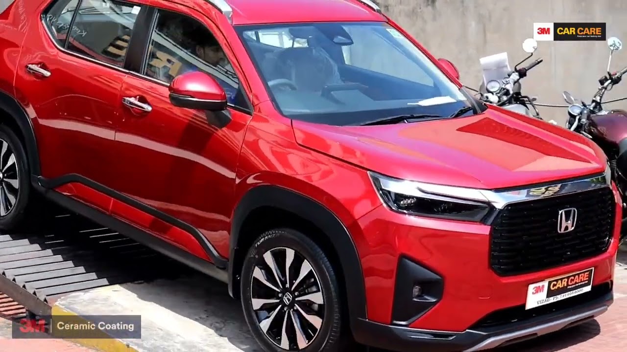 3M Ceramic Coating for New Honda Elevate Best Car Detailing | PPF | Ceramic Coating |  Sunfilm