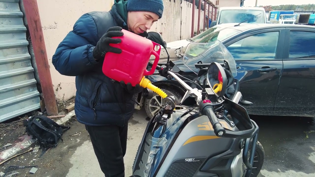 Купил новый мотоцикл Kove 500x
