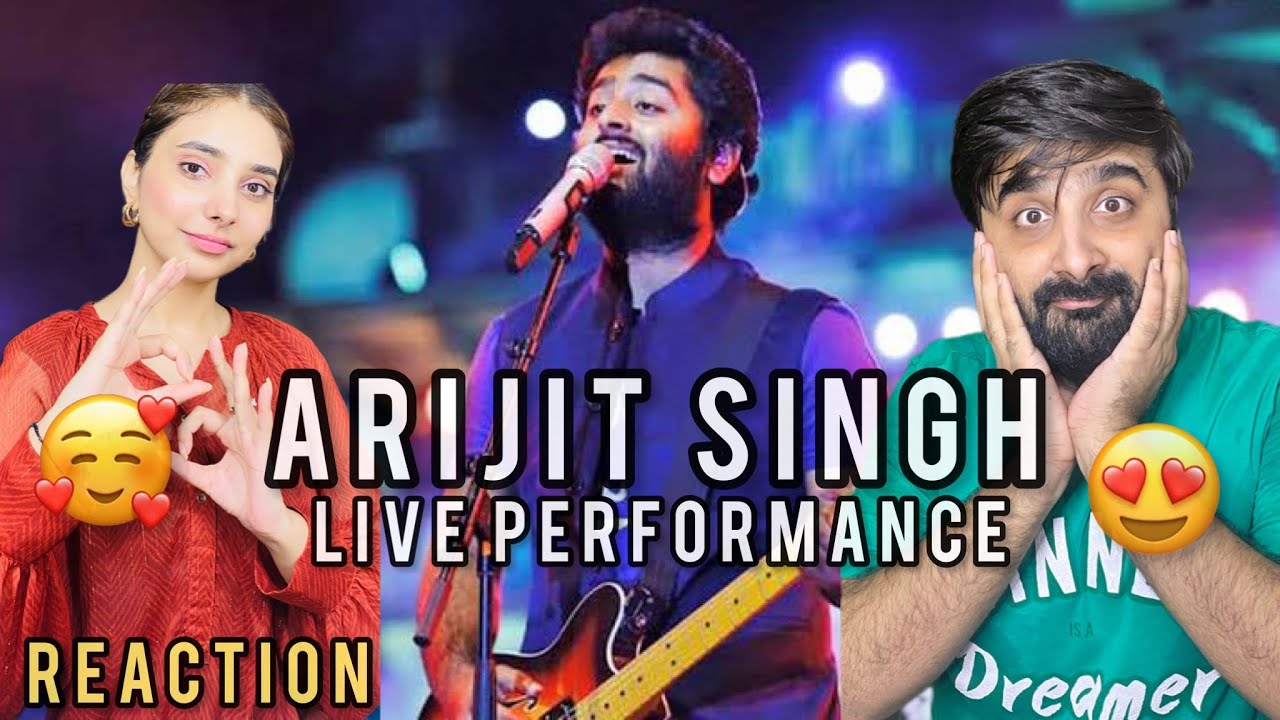 PAKISTANI REACTION ON ARIJIT SINGH SOULFUL LIVE PERFORMANCE 😍