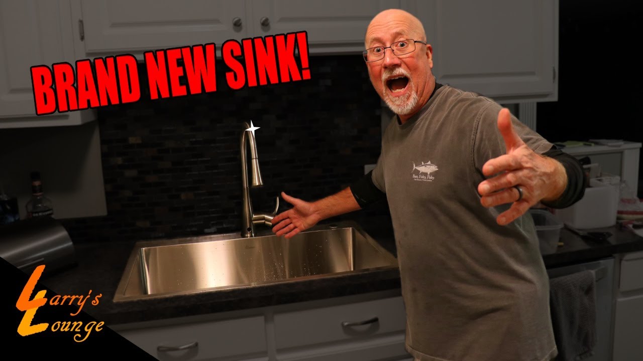 Installing a New Kitchen Sink!