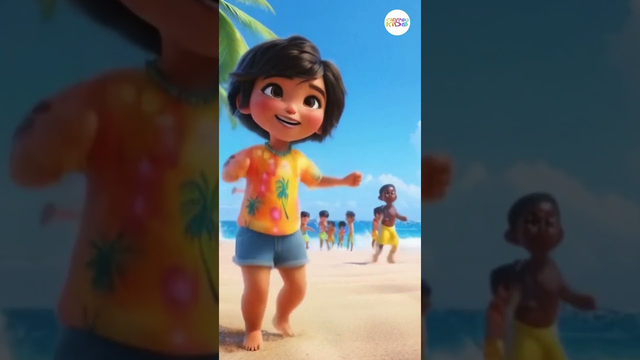 🎵Calypso kids Jingle part 1 #shorts #kidssongs
