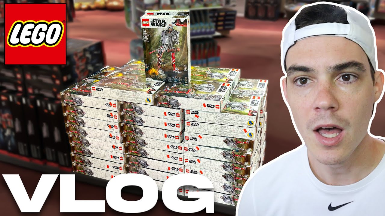 I bought a PALLET of RETIRED LEGO Star Wars sets! (MandR Vlog)