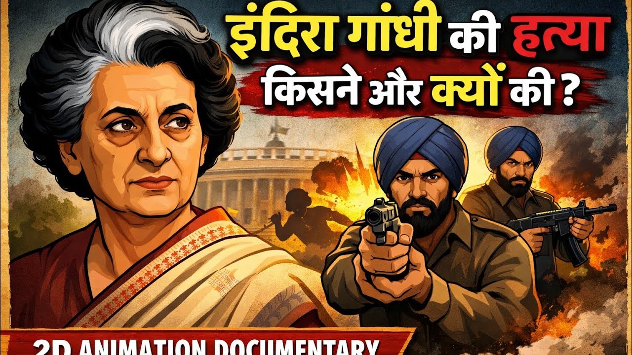 “Indra Gandhi ki hatya kisne or kyu ki ?”| 2D Animation Documentary|