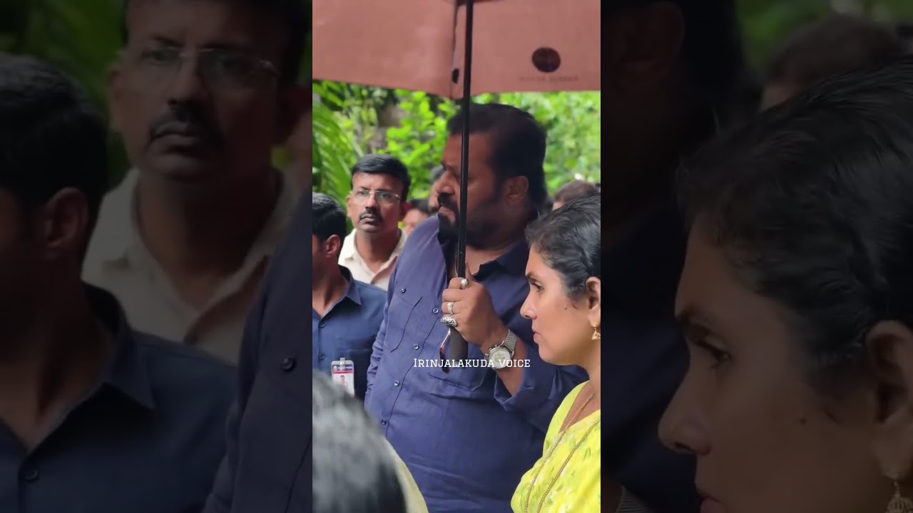 മാപ്രാണത്ത് എത്തിയ കേന്ദ്രമന്ത്രി സുരേഷ് ഗോപി