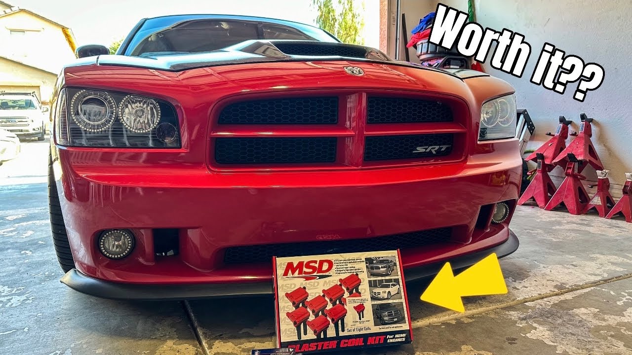 Высокопроизводительные катушки MSD сделали это с моим 6.1 Hemi! **УСТАНОВКА И ТЕСТ-ДРАЙВ**