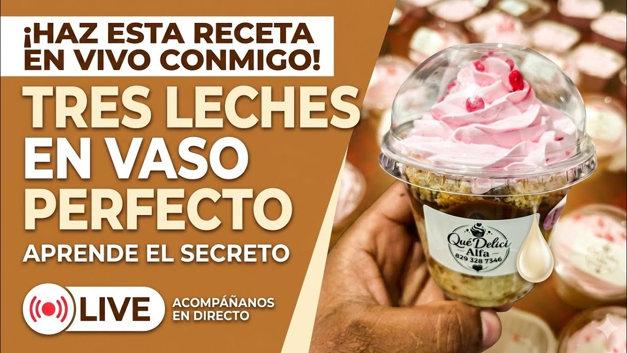 Haciendo tres leches 😀, una delicia a tu paladar. [episodio 4]