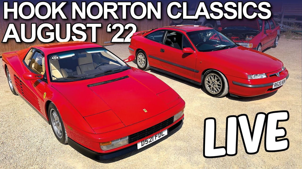 Hook Norton Classics - LIVE STREAM DRIVE IN - August 2022