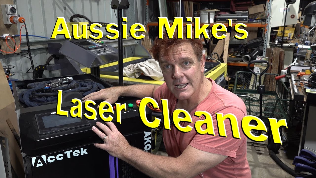 Лазерный очиститель от Aussie Mike! Видео НЕ про пчелу