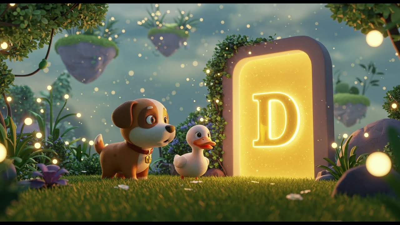 Magic D Door Alphabet D (Fantasy Ver.) | Best Kids Songs | Children's Music