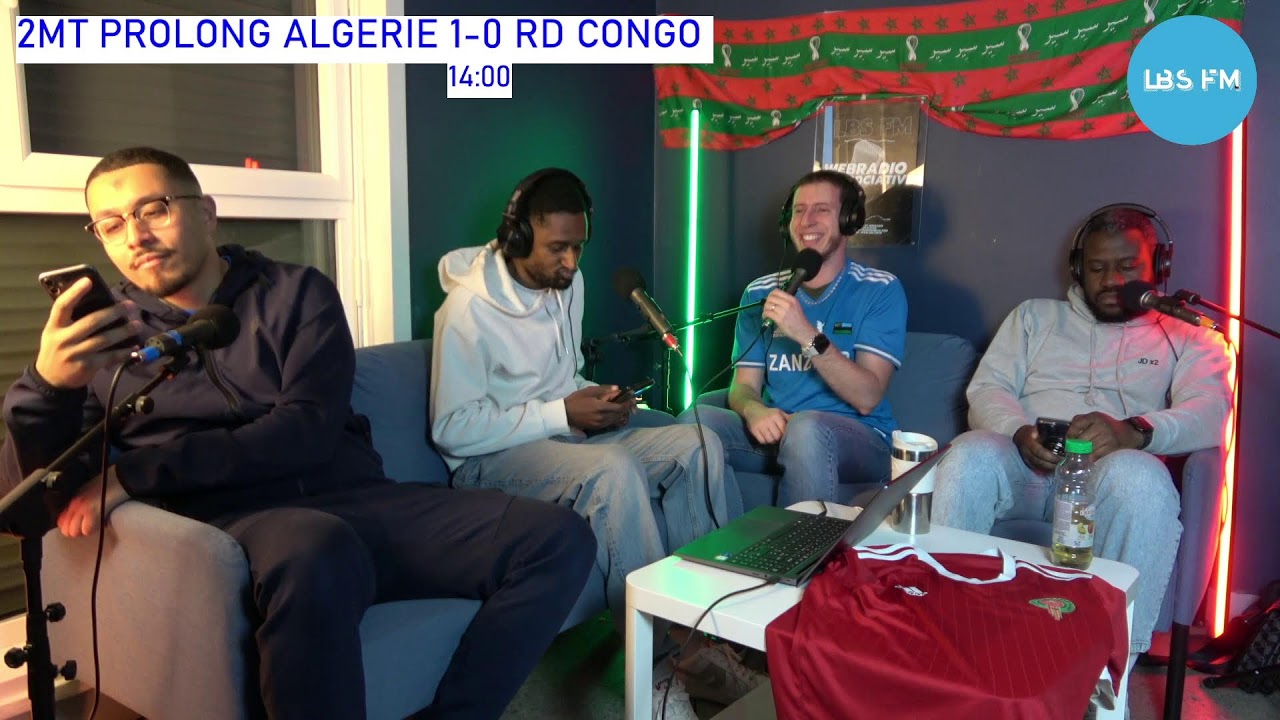 ALGERIE VS RD CONGO : COMMENTAIRE RADIO