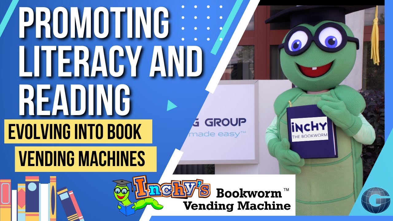 Advancements To Inchy's Bookworm Vending Machine | Inchy the Bookworm | Global Vending Group