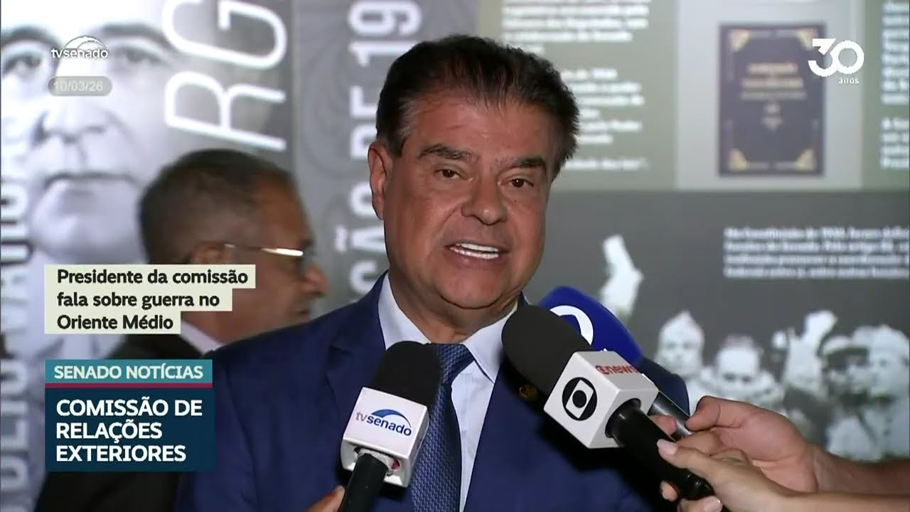 Boletim Senado Notícias ao vivo: confira as últimas notícias do dia - 10/3/26
