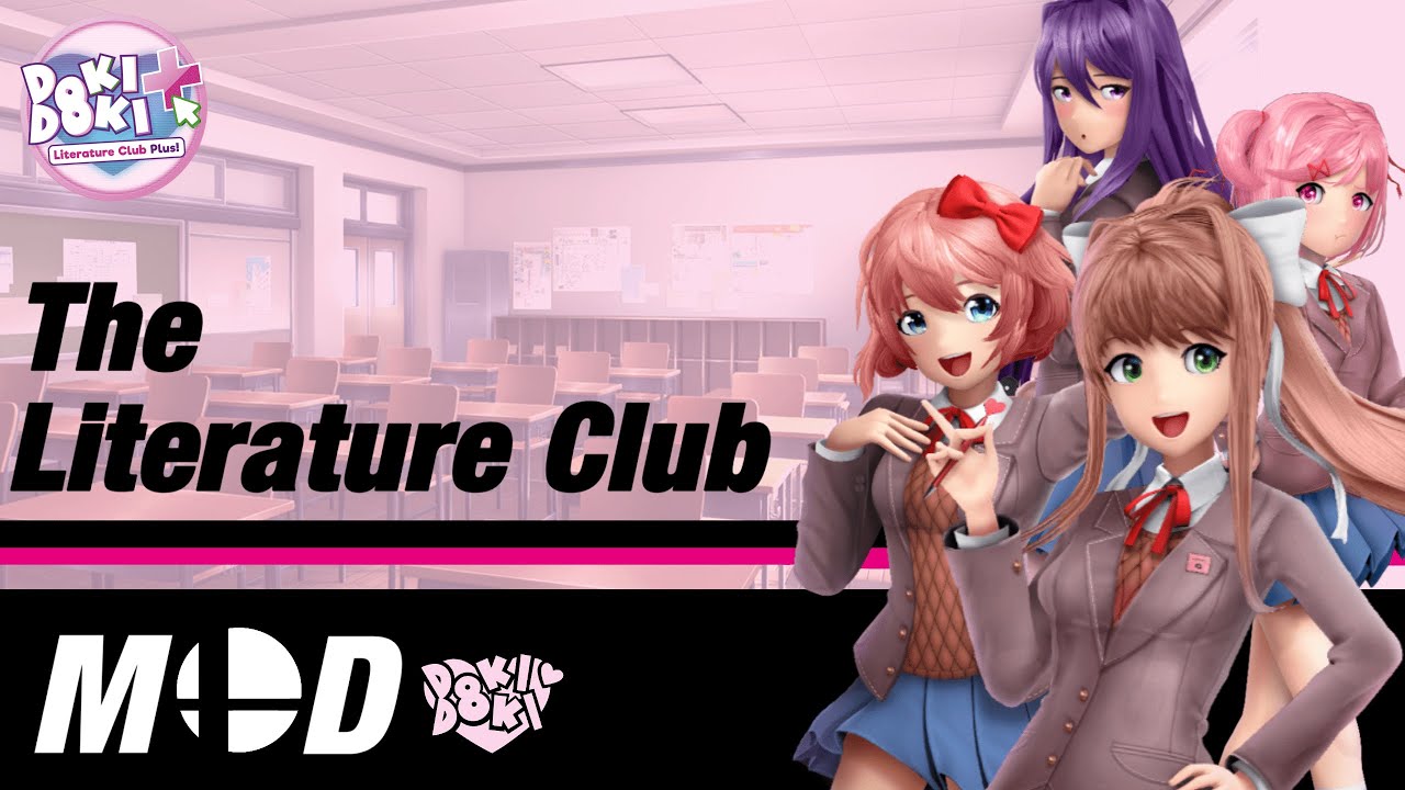 Super Smash Bros. Ultimate Mods - Join the Club | Doki Doki Literature Club Modpack Release Trailer
