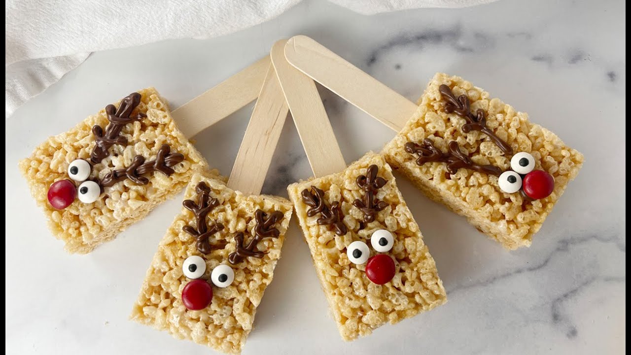 Reindeer Rice Krispie Treats