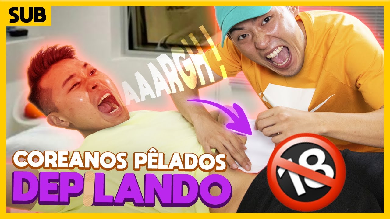 #COREANOS SE DEPILAM? - COREANOS FAZENDO DEPILAÇÃO BRASILEIRA | Kimchi Gang