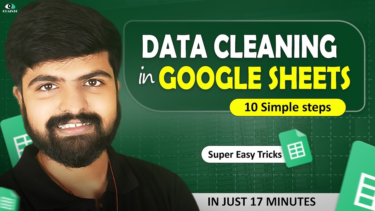 10 Easy Steps for Data Cleaning in Google Sheets
