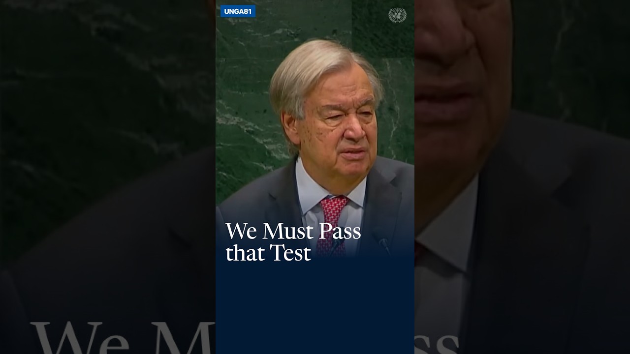 We must pass that test