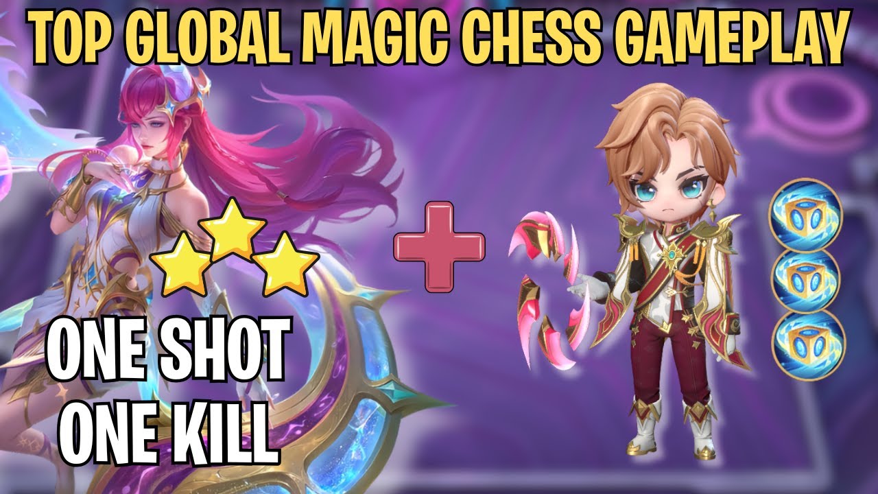 FREE WIN?? Easy 3 STAR 5-GOLD hero destroys everyone 💯🔥| MAGIC CHESS GO GO