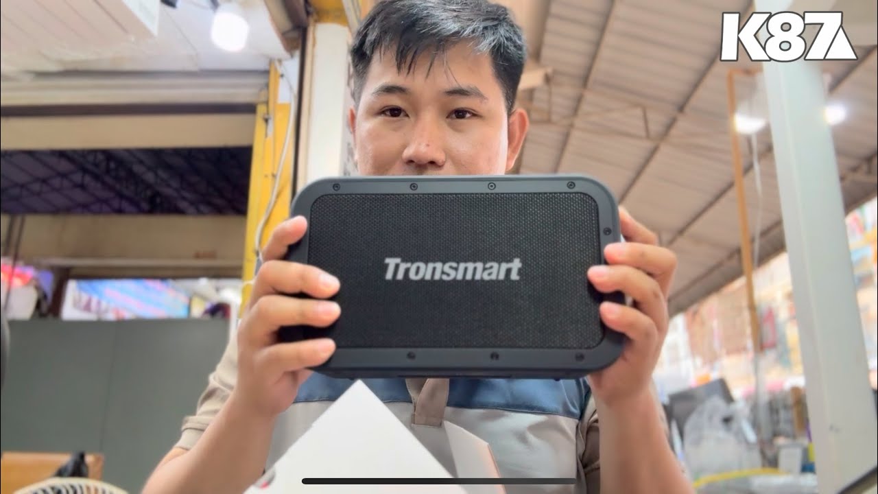 Unboxing tronsmart force max 80W outdoor speaker IPX69 by k87 store 069544587