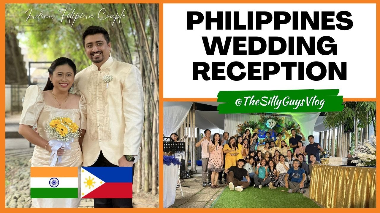 Indian Filipina Couple Wedding Reception in Philippines Filipina Indian Couple PH Family