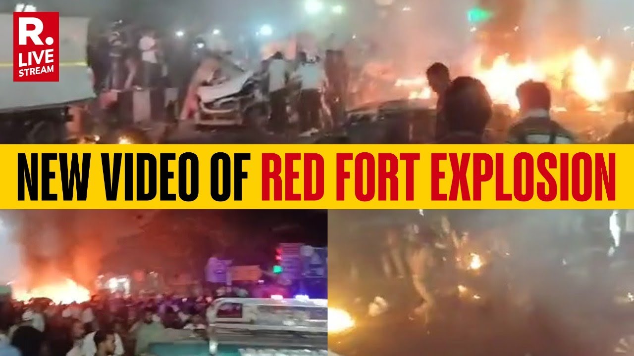 Red Fort Metro Explosion LIVE: 3 Vehicles Burn After Car Blast Near Gate No.1 | Republic TV