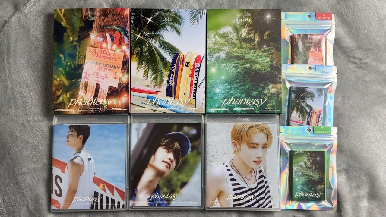♡Unboxing The Boyz 더보이즈 2nd Album Pt.1 PHANTASY Christmas in August (PB, Jewel DVD & Platform Ver.)♡