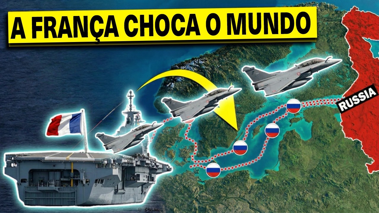 Até os EUA não acreditam no que a França fez pela Ucrânia… Rússia ENCURRALADA