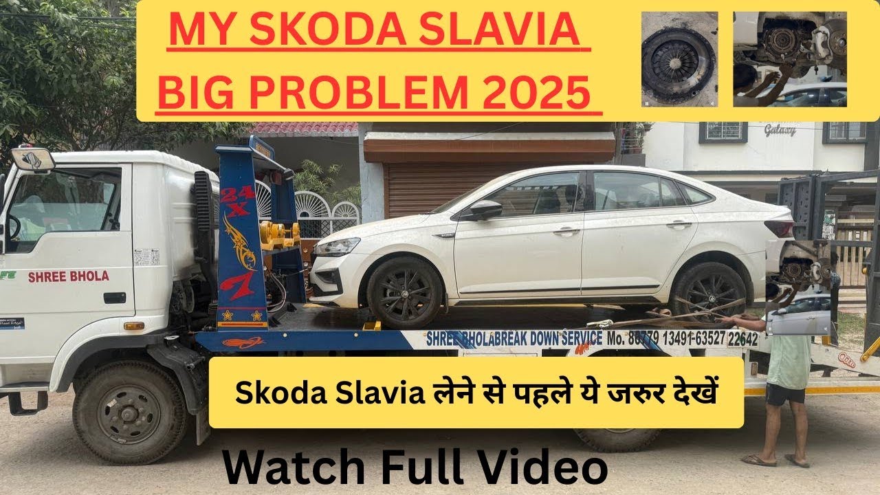 🚨MY SKODA SLAVIA SPORTLINE 2025|BIG PROBLEM –Clutch Plate Failed in Just 3 Months & 2600 KM!😡1stVlog