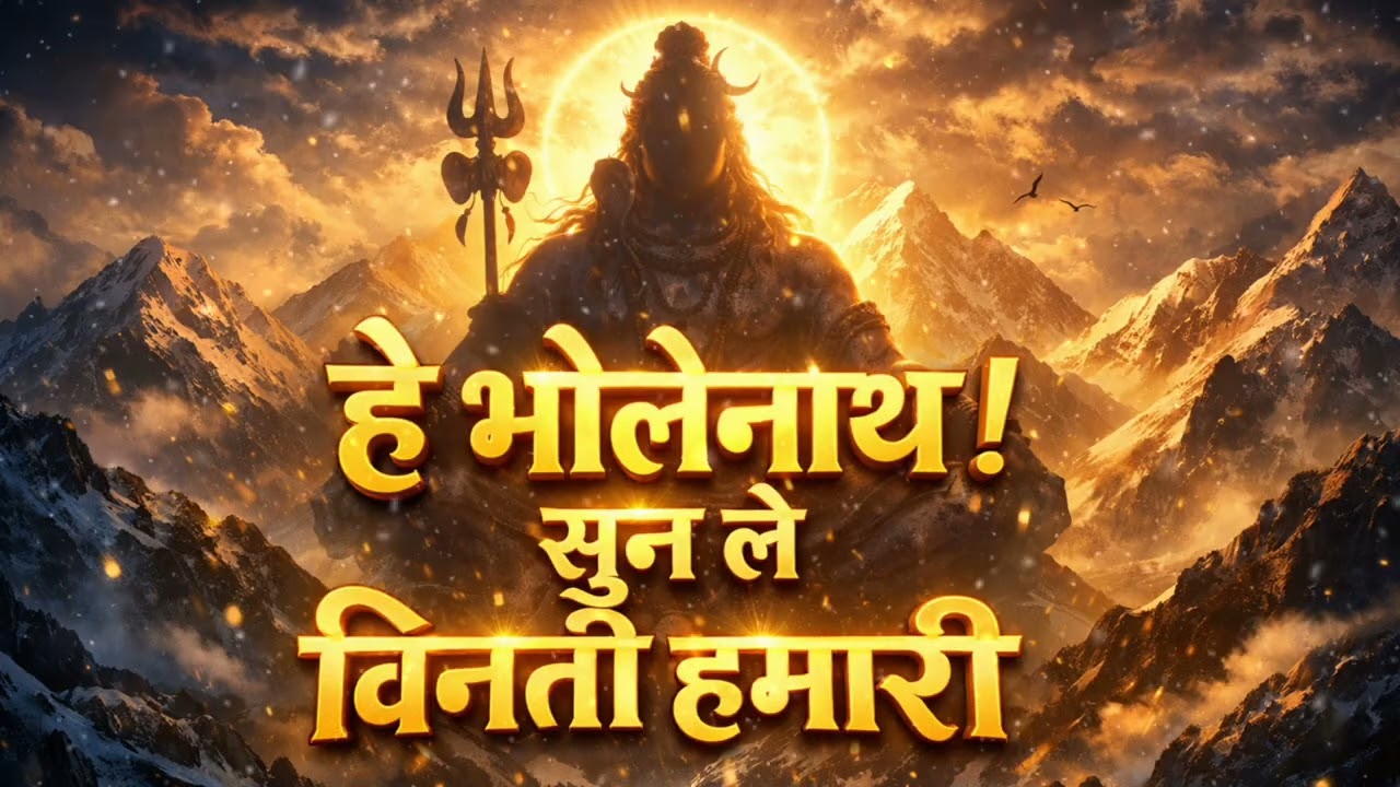 हे भोलेनाथ! सुन ले विनती हमारी | Heart Touching Shiv Bhajan | Mahadev Bhajan