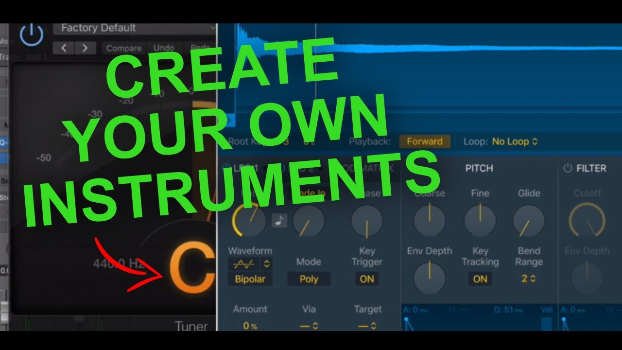 Make a MIDI Instrument from ANY Sound (Music Production in Logic Pro)