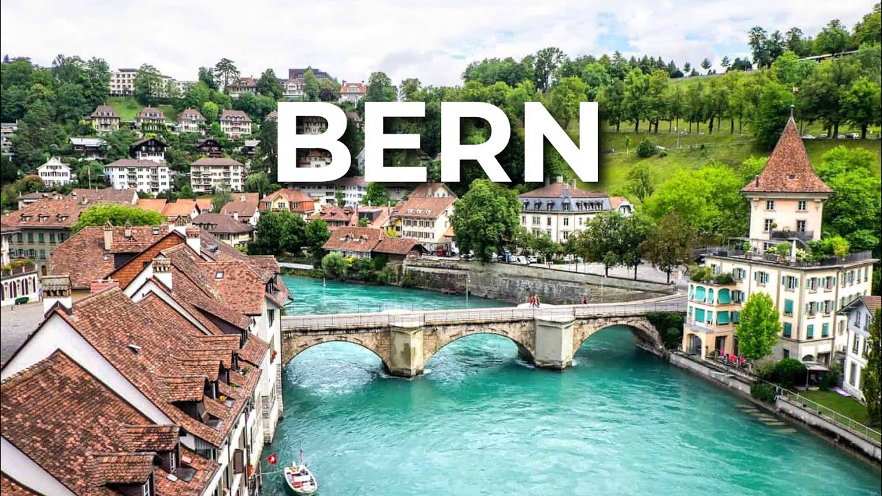 🇨🇭 Bern by Drone | 4K Drone Footage | Switzerland