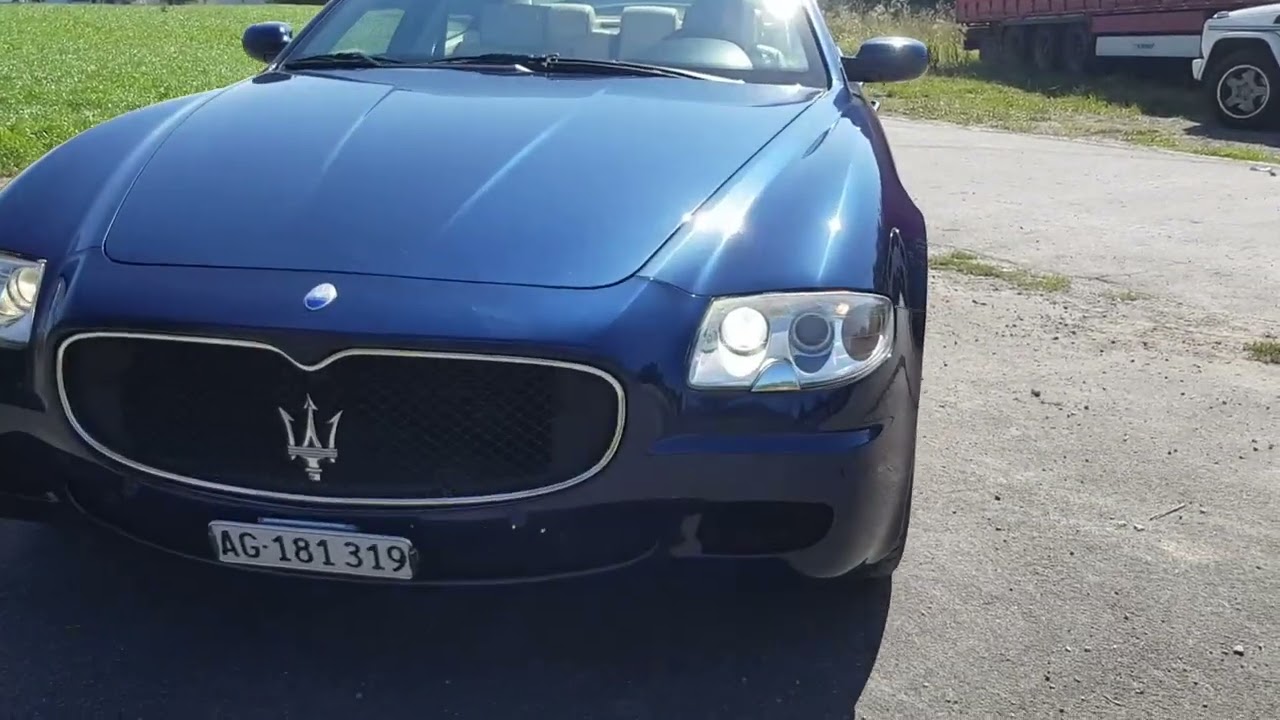 Maserati Quattroporte 2006  V8 4.2 in Fahrt