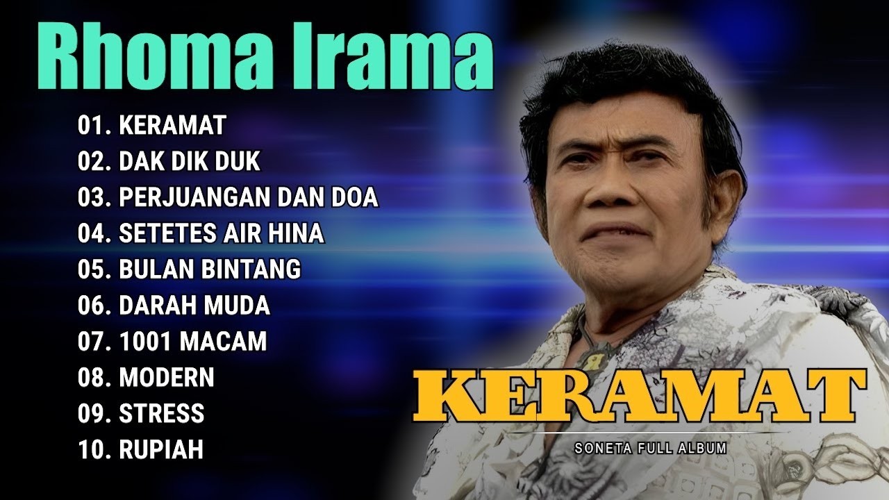RHOMA IRAMA || KUMPULAN LAGU RHOMA IRAMA FULL ALBUM TERBAIK