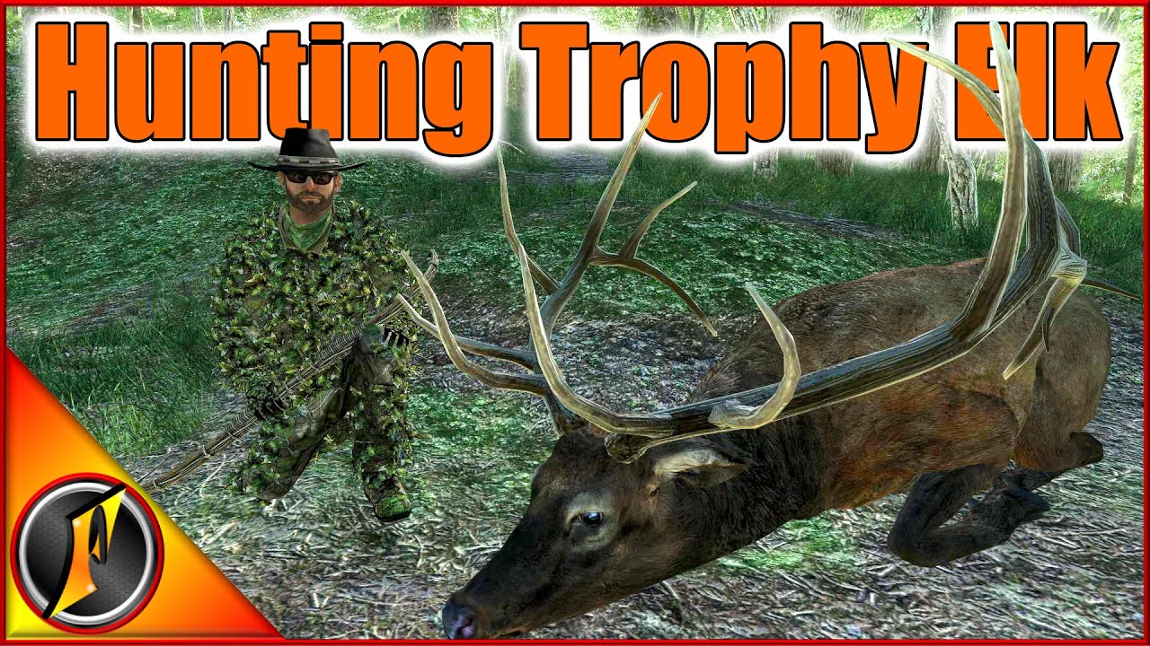 Охотничий трофейный лось для новых креплений-черепов в Hunter Classic!