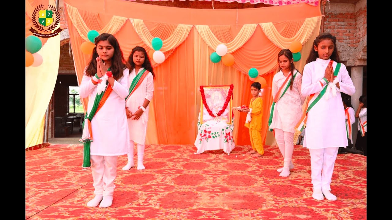 🌸 Saraswati Vandana (Teri Veena Ki Ban Jaun Taar) | Dance by Students of Gyan Dweep Public School 🌸