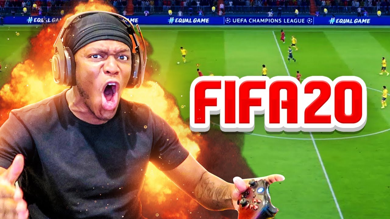 Playing Fifa 20