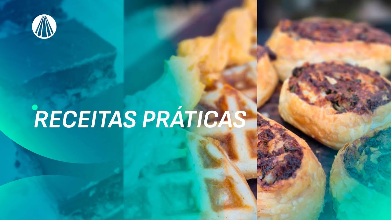 WAFFLE DE BATATA | ROCAMBOLE DE ATUM | BARRINHA DE CASTANHAS | Sabor de Vida
