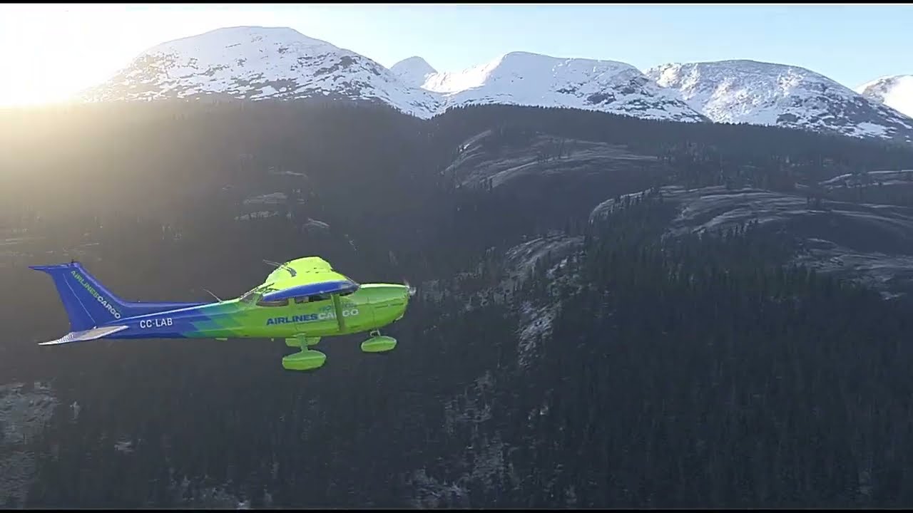 Microsoft Flight Simulator 2024 Yenegaia a Ushuaia(Chile- Argentina)