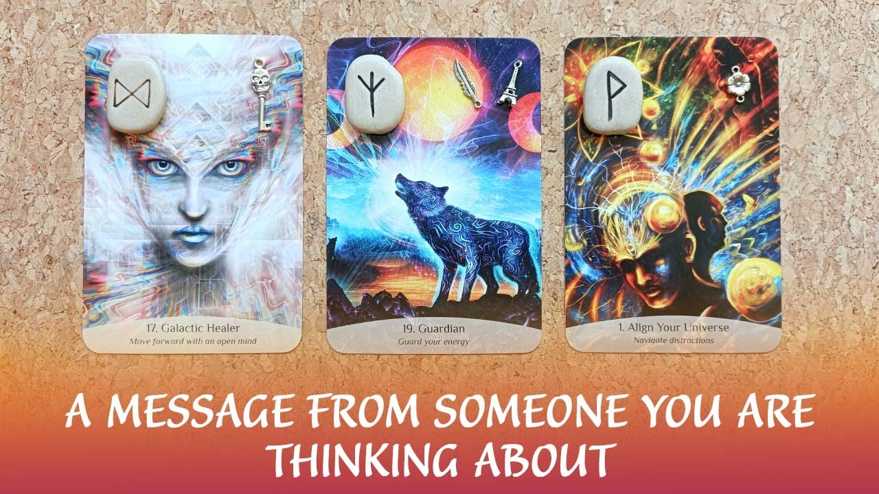 A MESSAGE FROM SOMEONE YOU ARE THINKING ABOUT 🦋🎁⌛🙏😍