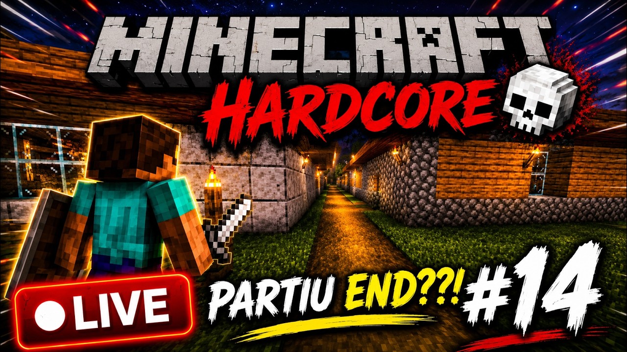 Partiu end?? - Minecraft Hardcore  #14