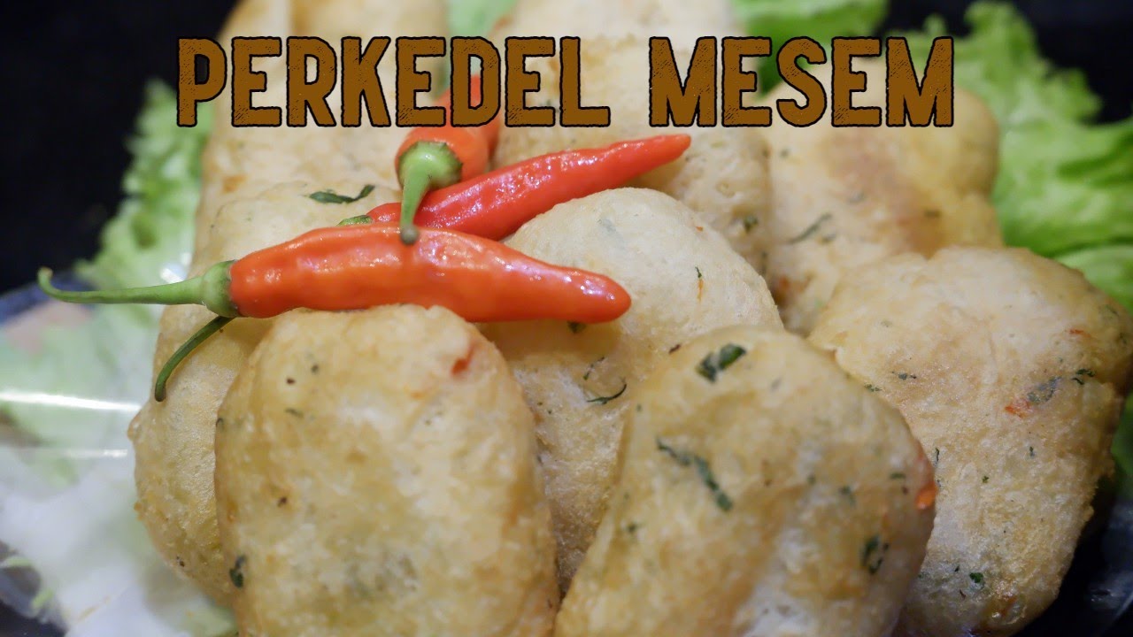 🔴 Resep Perkedel Mesem / Perkedel Singkong Gurih dan Super Enak