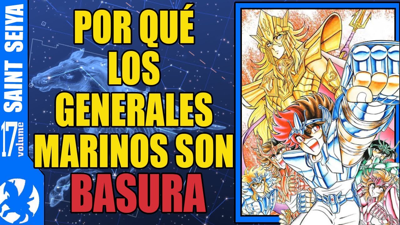 Analizando Saint Seiya Parte 17 - Los Generales Marinos son BASURA