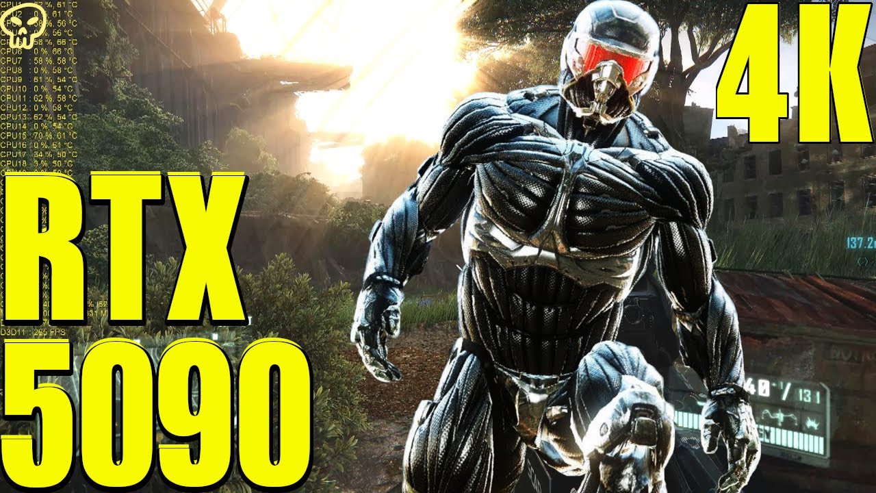 Crysis 3 RTX 5090 Very High Settings Performance 4K UltraHD