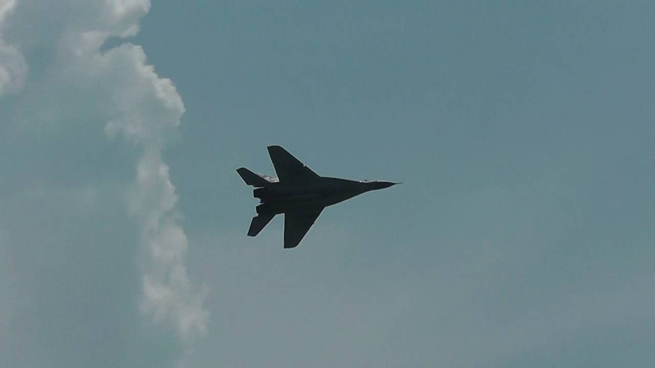 Piknik lotniczy Świdwin - pokaz dynamiczny MiG-29 | MiG-29 display
