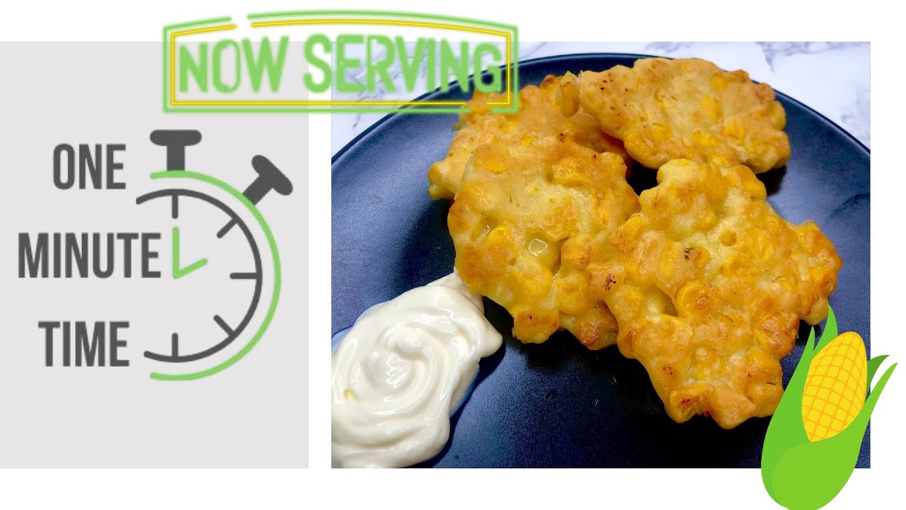 SCHNELLE UND EINFACHE Rezepte | Mais Puffer | Maispfannkuchen | 4 ZUTATEN 🌽 Das MUSST du probieren