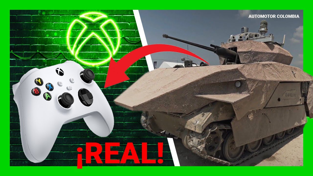 El Primer TANQUE DE GUERRA que se CONTROLA con un MANDO de Xbox 💥🎮💥 &iexcl;NO LO VAS A CREER!