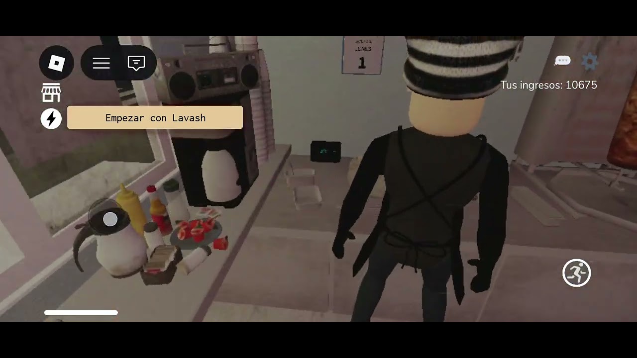 Jugando con mi mamá shawarma #roblox 