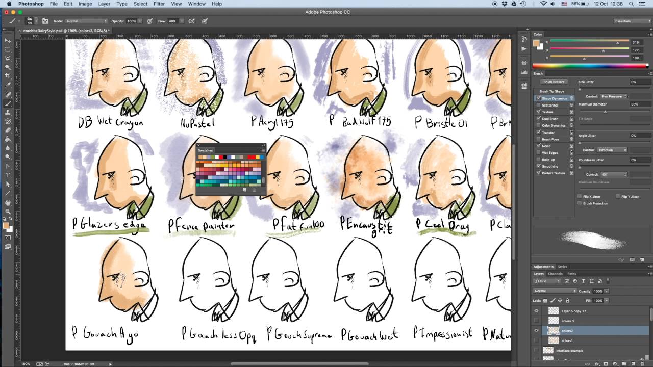 Kyle's photoshop brushes