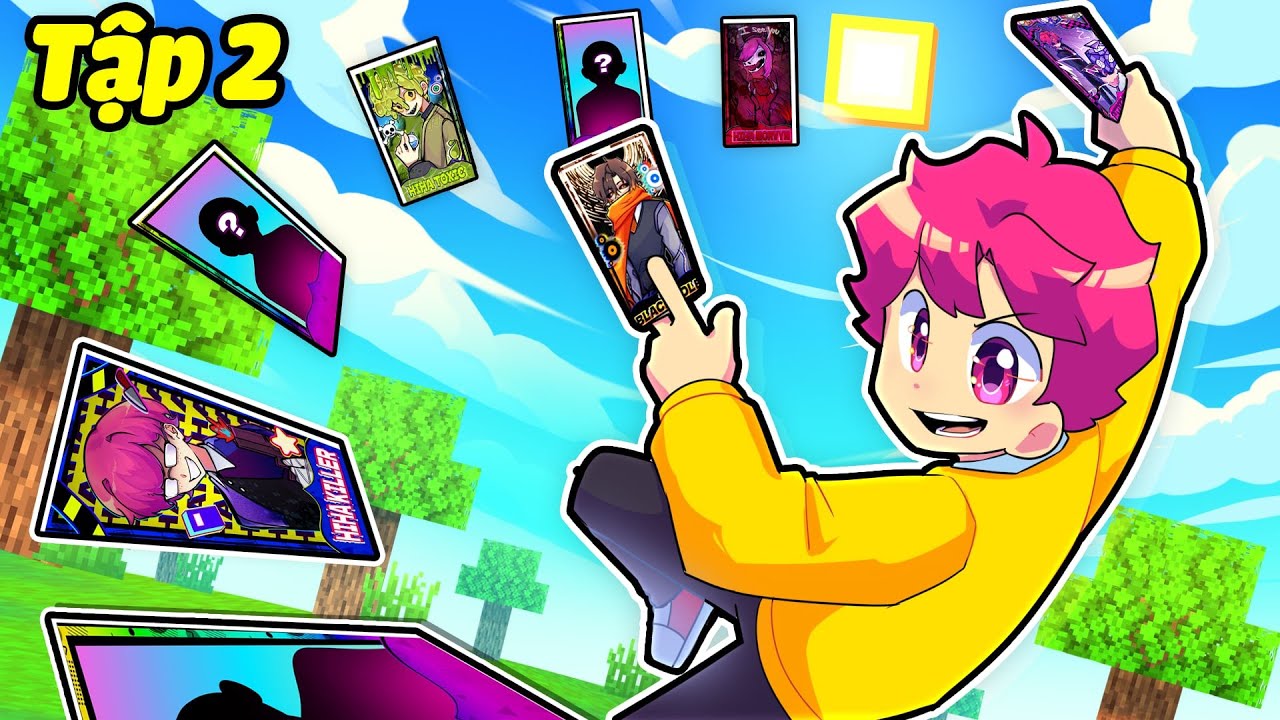 Hiha Phá Làng Sinh Tố BẰNG LÁ BÀI HIHA SUY VONG PHẢN DIỆN Trong Minecraft 🤣😍
